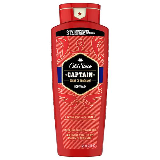 Old Spice Captain Scent Of Command Body Wash (21 fl oz)