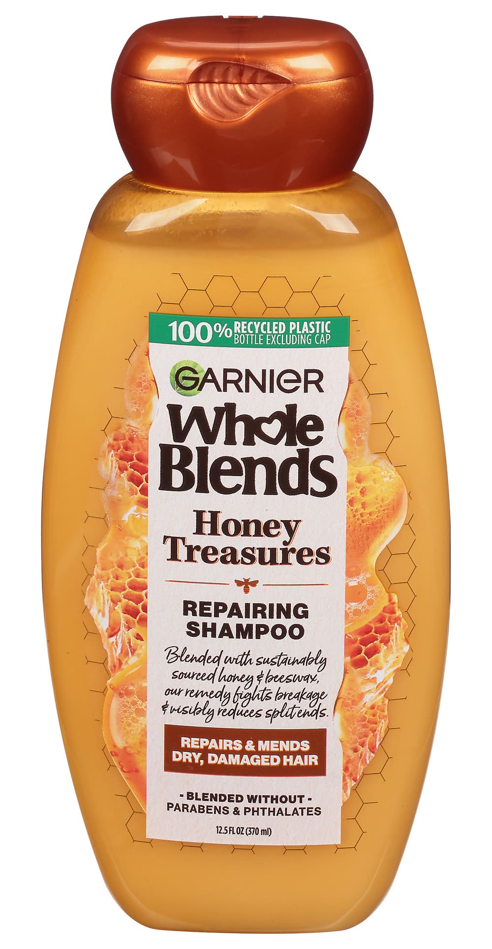 Garnier Whole Blends Repairing Shampoo, Honey (12.5 fl oz)