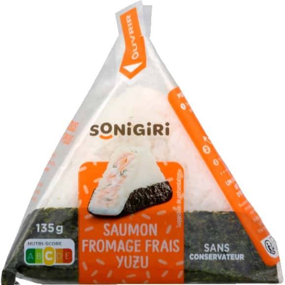 Igiri - Onigiri au saumon yuzu et fromage frais (135g)