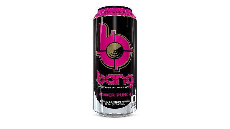 Bang Power Punch Energy Drink, 0 Calories, Sugar Free with Super Creatine