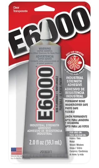 E6000 Permanent Craft Adhesive, Clear (2 fl oz)