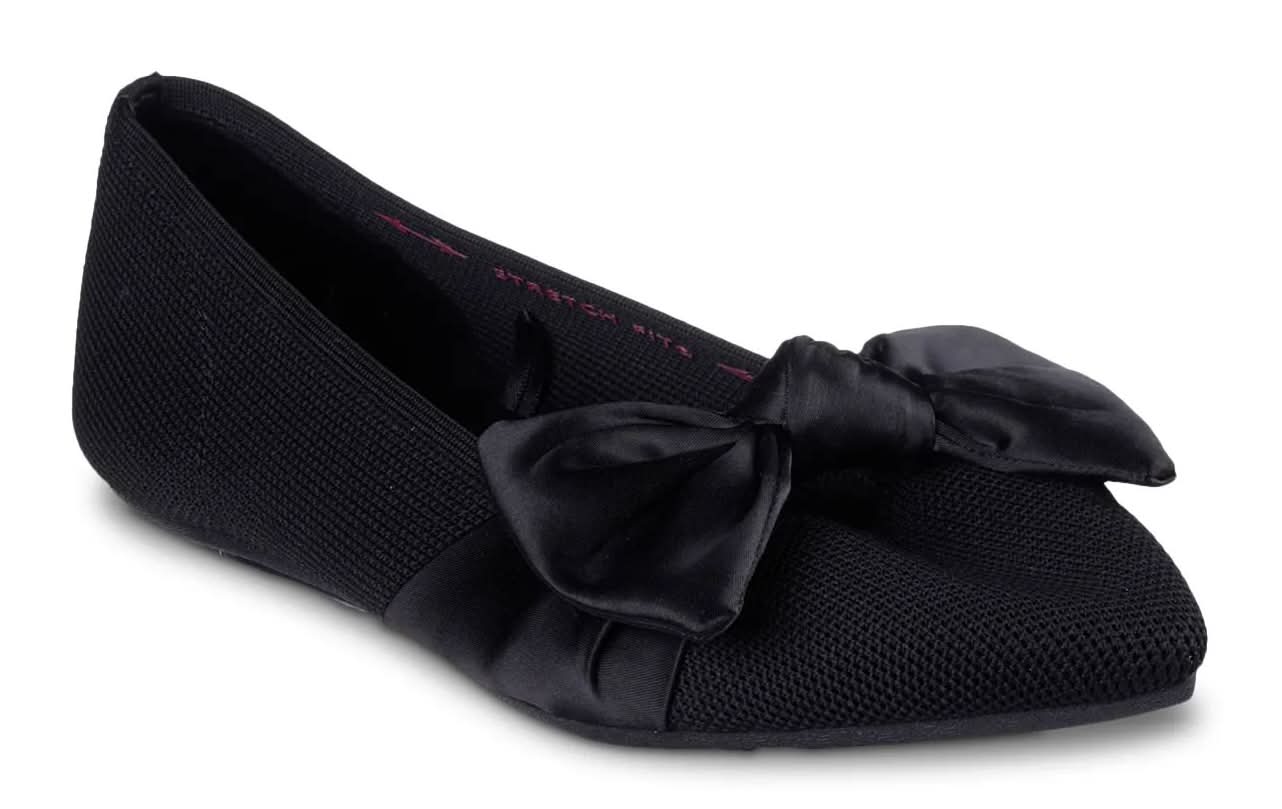 Skechers Cleo Point Classy Flat (Black Medium - 9)