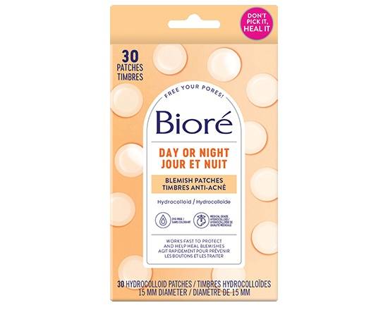 Biore Day Or Night Blemish Patches 30 Pk