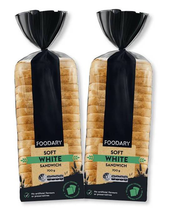 2 Foodary Bread 700g for $7.50 SAVE $1.50