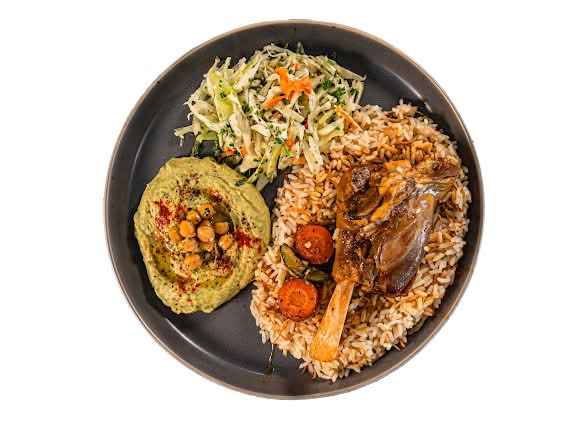 Lamb Shank Plate
