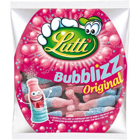 Lutti bubblizz original bonbons gélifiés 250g