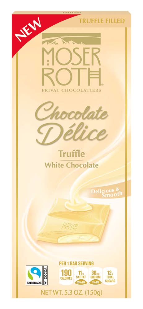 Moser Roth Truffle White Chocolate (5.3 oz)