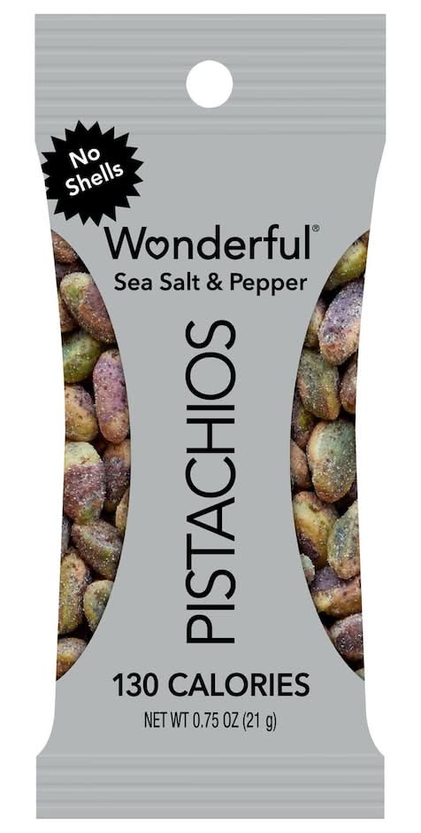 Wonderful Flavored Pistachios, Sea Salt & Pepper (0.75 oz)