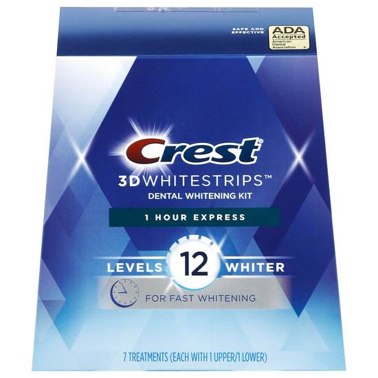 Crest 3d Whitestrips Dental Whitening Kit