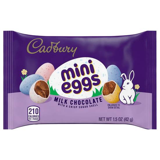 Cadbury Mini Eggs With Shell Milk Chocolate