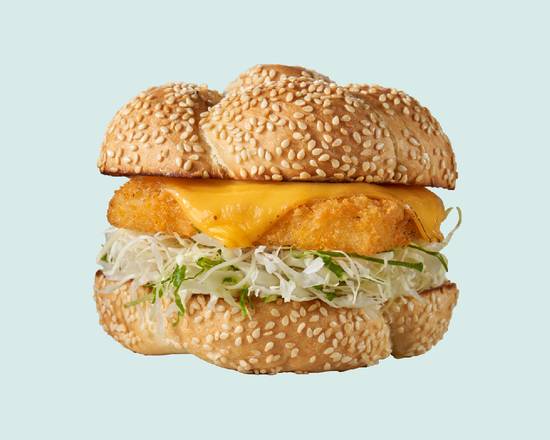 起司鱈魚芝加哥堡 Mr.Burger with Cod Fish and Cheese