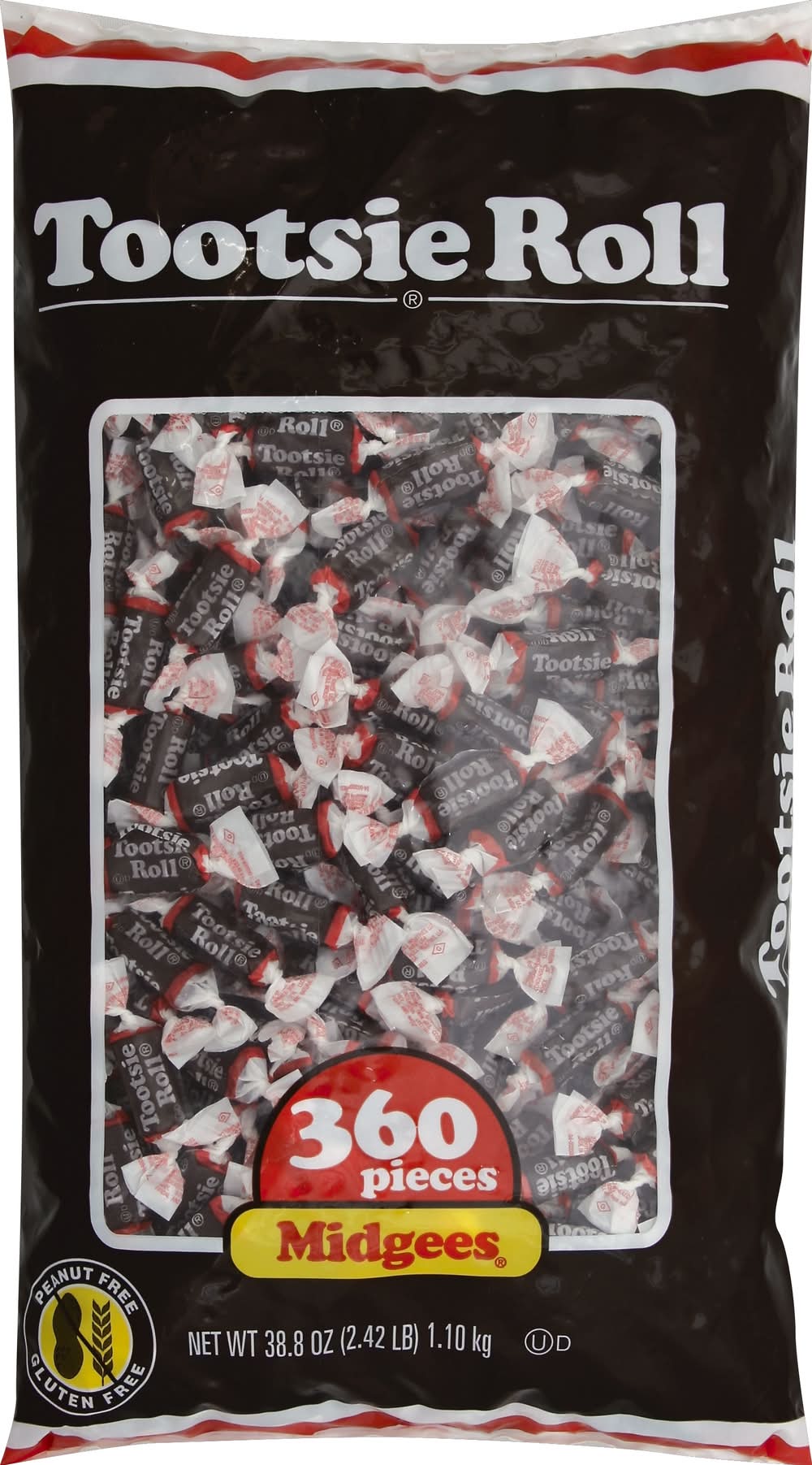 Tootsie Roll Midgees Candy (2.42 lbs, 360 ct)