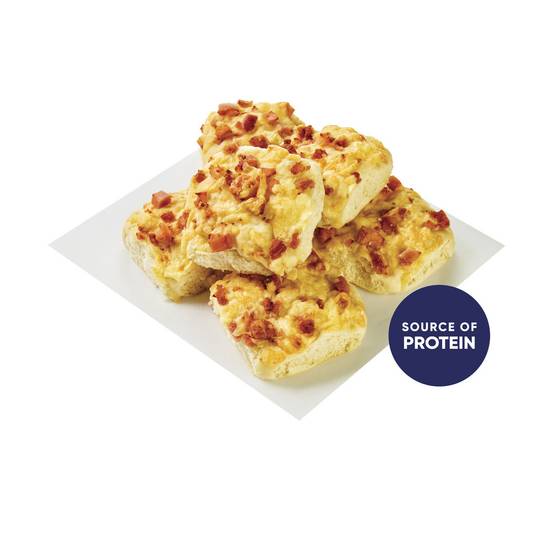 Coles Bakery Mini Cheese and Bacon Rolls 6 pack