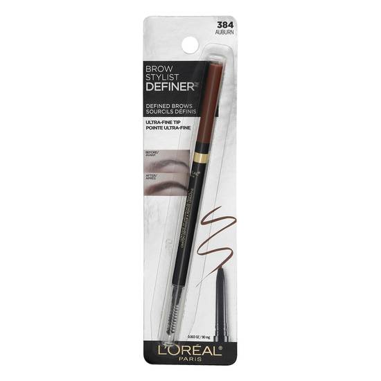 L'oréal Brow Stylist Definer 384 Auburn Eyebrow Pencil