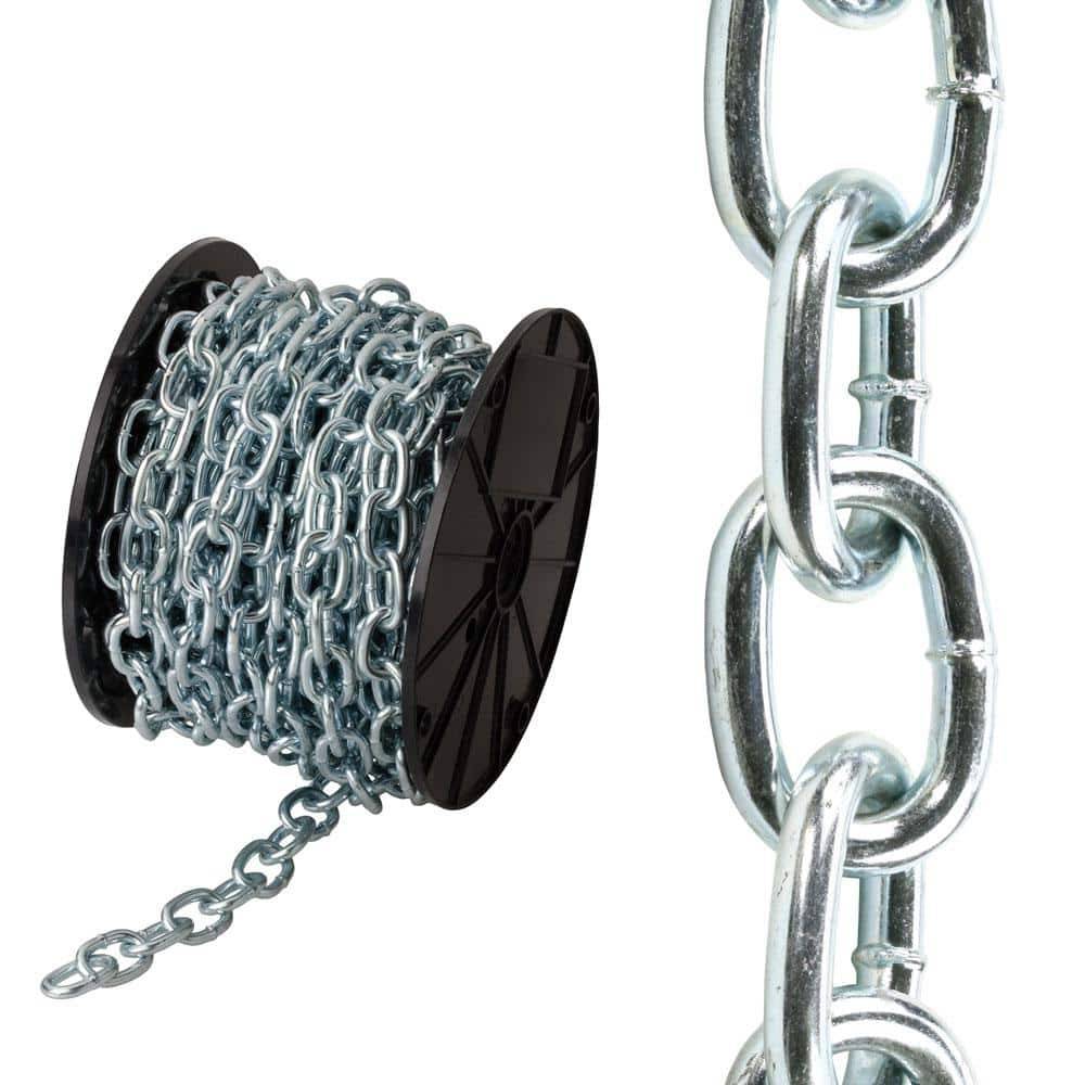 Everbilt 2/0 X 40 Ft. Stainless Steel Passing Link Chain