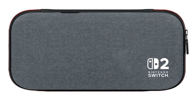 PowerA Slim Case For Nintendo Switch 2, Dark Heather Grey