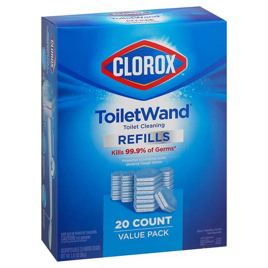 Clorox Toiletwand Cleaning Refills Value pack (20 ct)