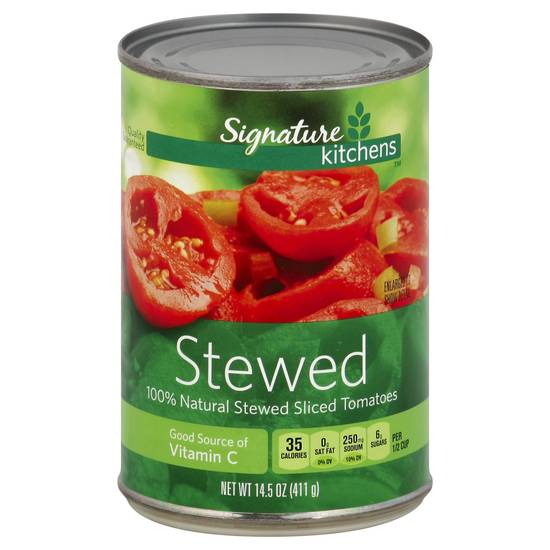 Signature Select Tomatoes Sliced Stewed (14.5 oz)