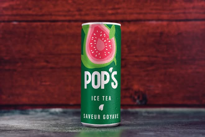 Pop's Ice Tea Goyave 33cl