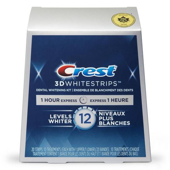 Crest 3d Whitestrips Teeth Whitening Kit (20 units)