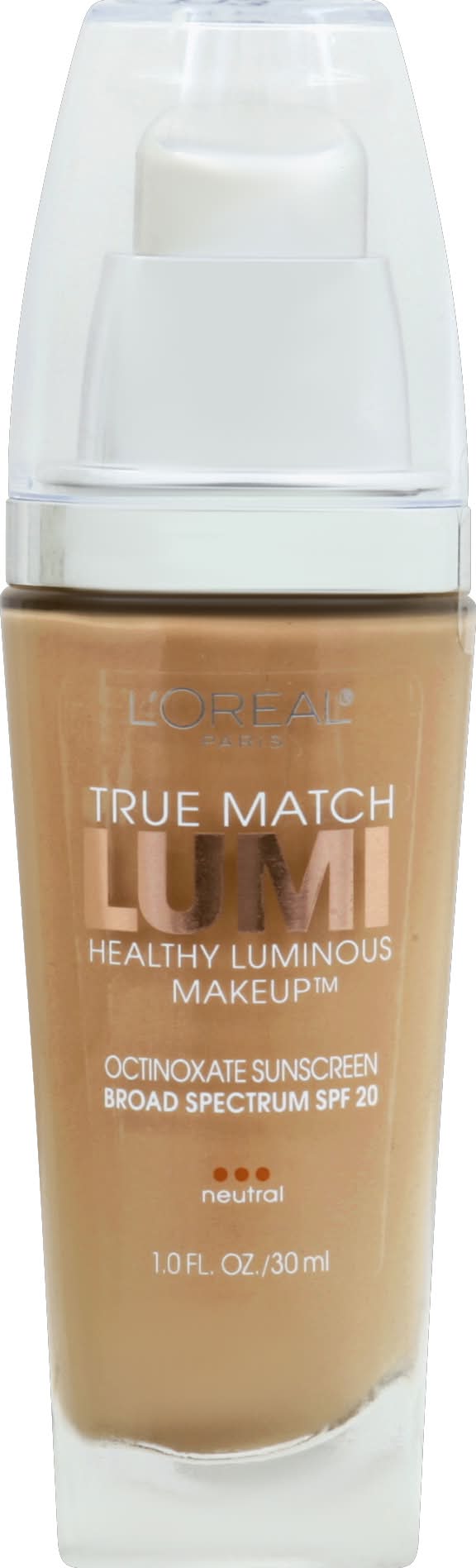 L'Oréal True Match Lumi Natural Buff N3 Neutral Spf 20 (1.1 oz)