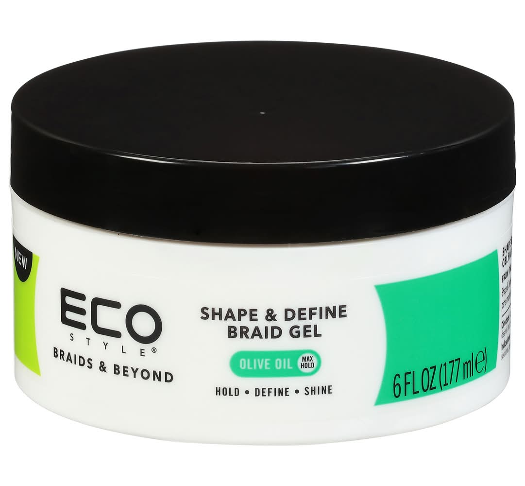 ECO STYLE Braids & Beyond Shape & Define Braid Gel (6 fl oz)