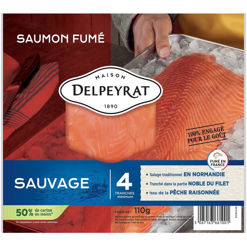 Maison Delpeyrat - Saumon fumé sauvage (4)