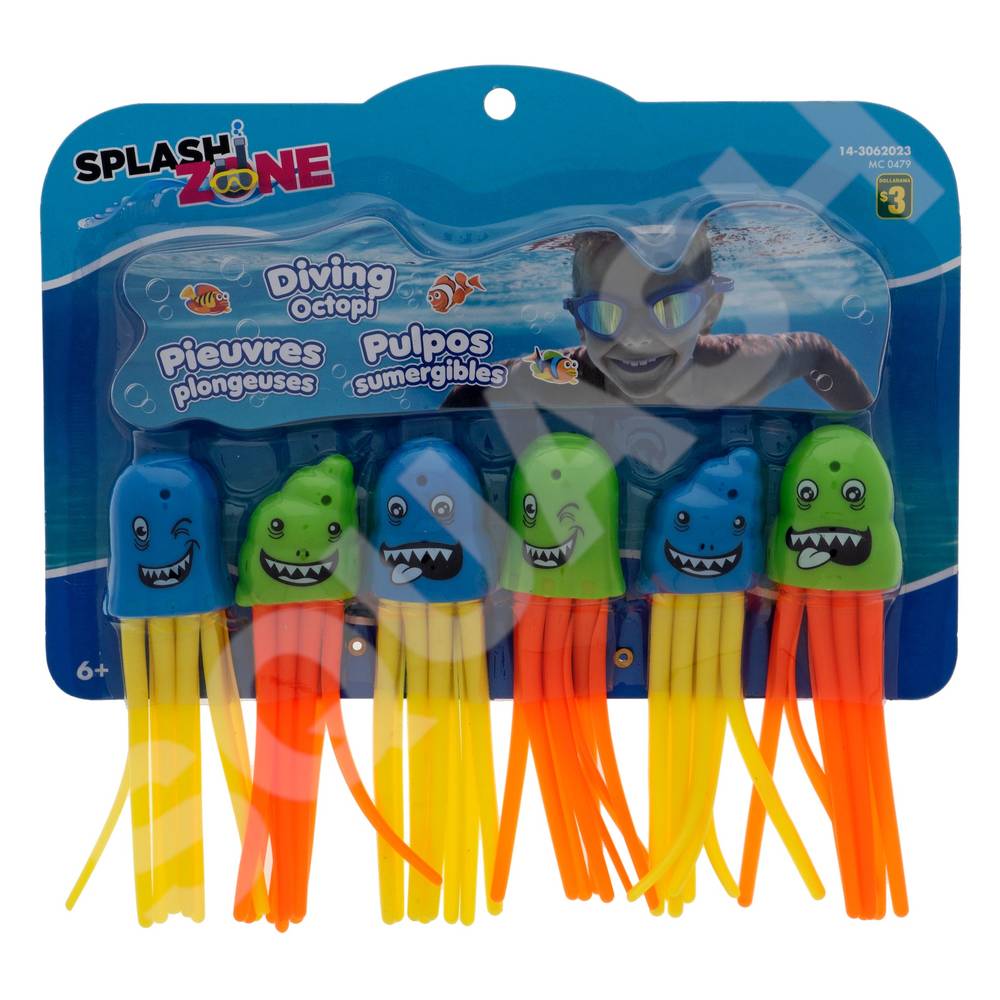 Diving Jelly Fish Game (6 ct)