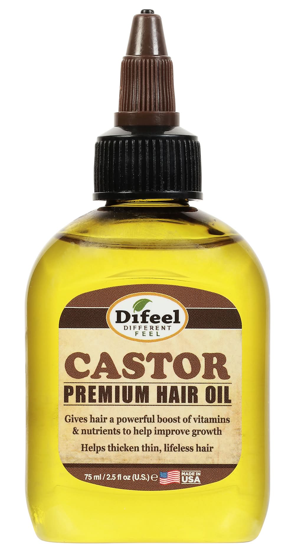 Difeel Castor Premium Hair Oil (2.5 fl oz)