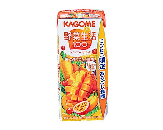 【チルド飲料】●野菜生活100マンゴーサラダ200ml