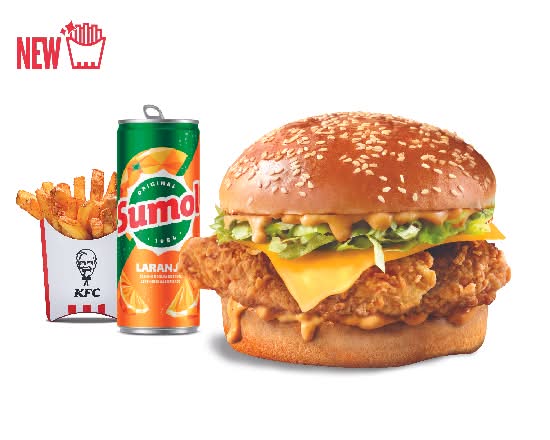 Menu Double Krunch Cheese
