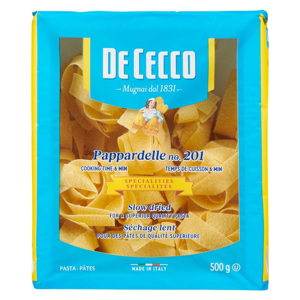 De Cecco Pappardelle no. 201 Dried Pasta (500 g)