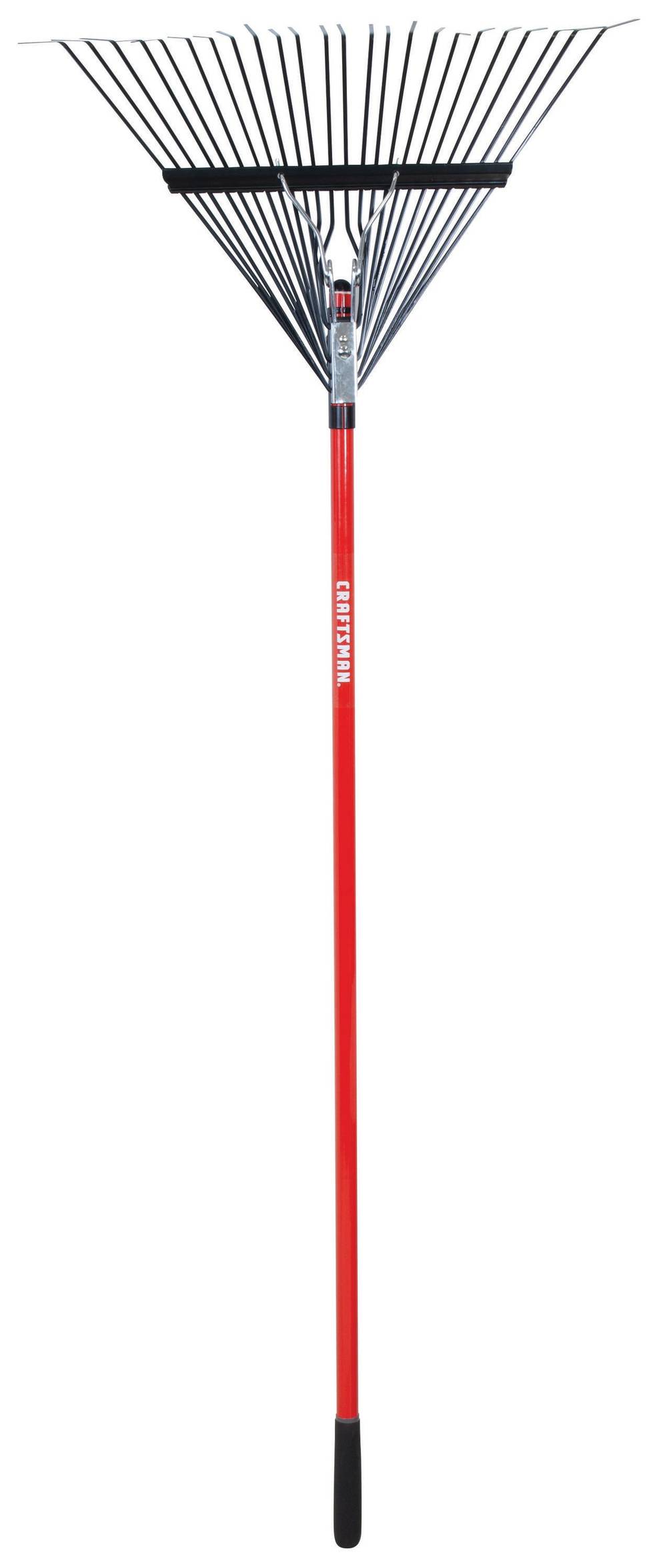 CRAFTSMAN 24-in Steel Lawn and Leaf Rake with Fiberglass Handle | CMXMLBA0800