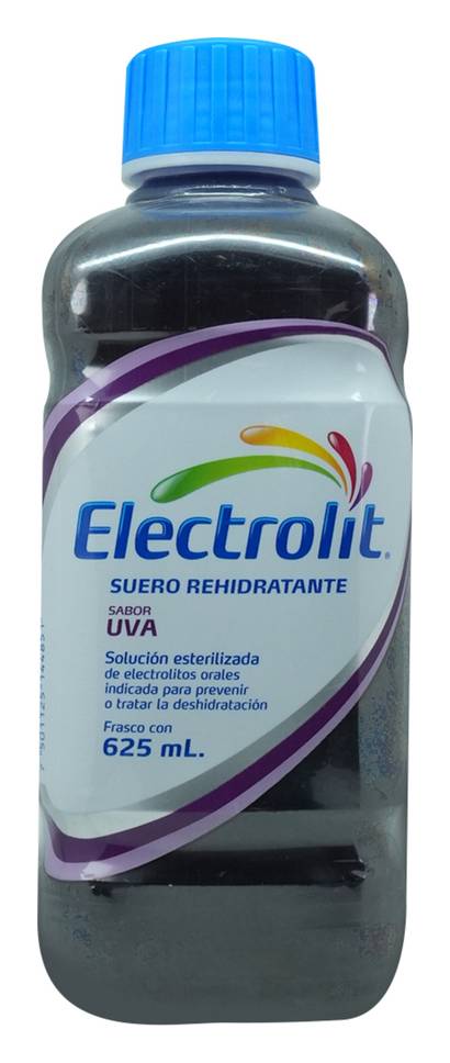 Electrolit · Suero rehidratante, uva (625 ml)