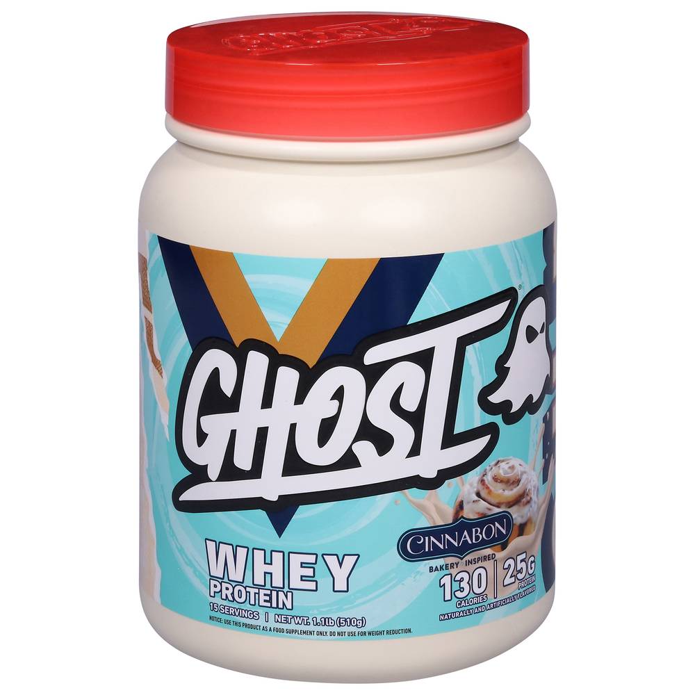 Ghost Whey Protein Powder (1.1 lb) (cinnabon)