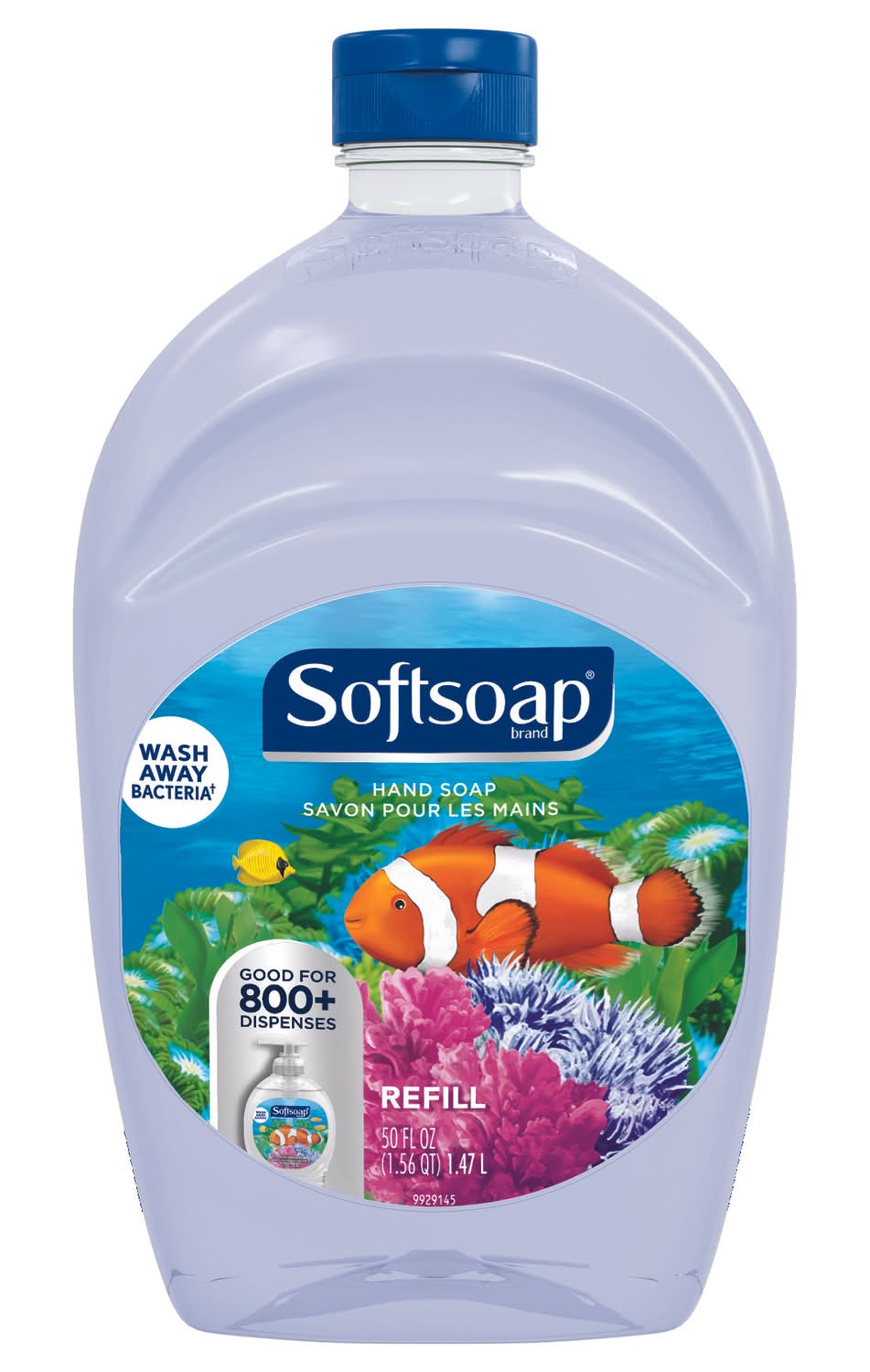 Softsoap Aquarium Fresh Scent Antibacterial Liquid Hand Soap Refill 50 Oz