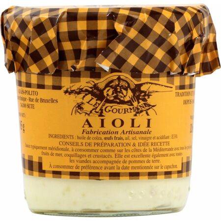 Sauce aïoli AZAIS POLITO - le pot de 85 g