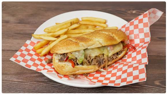 Philly Cheese Steak Sandwich