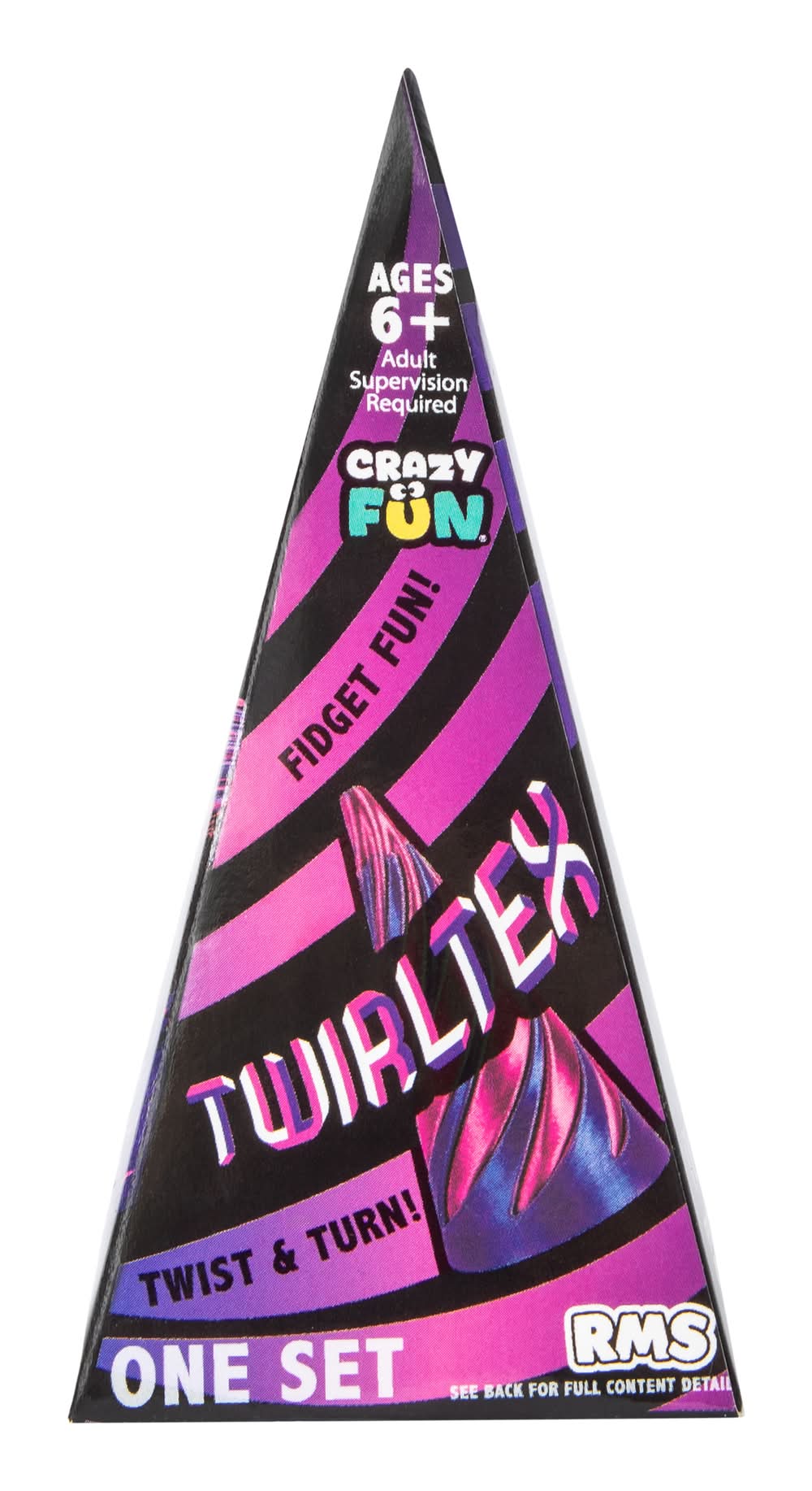 Crazy Fun® Twirltex Toy Set Pink & Purple