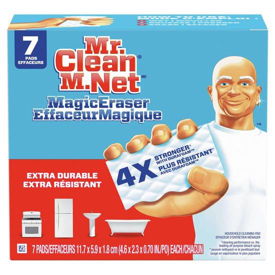 Mr. Clean Magic Eraser Cleaning Pads With Durafoam (7 units)