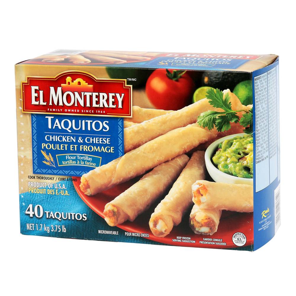 Chicken Taquitos 40Ct 12/40X43G 6T3H  P216