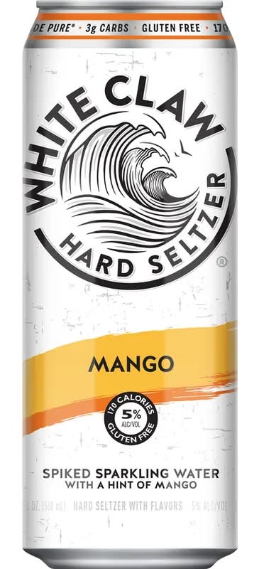 White Claw Hard Seltzer Mango