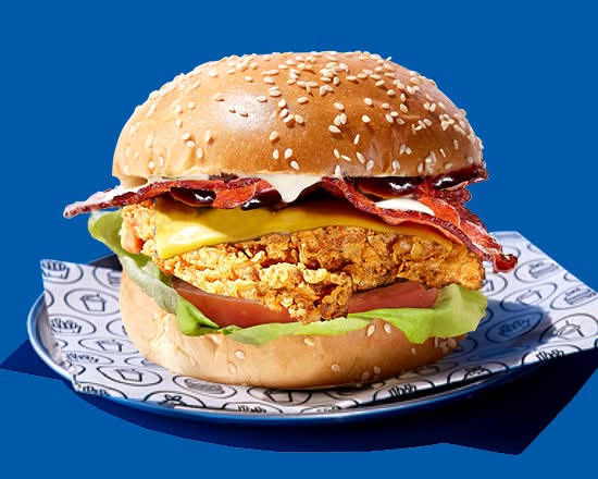 Chicken Bacon Stack Halal
