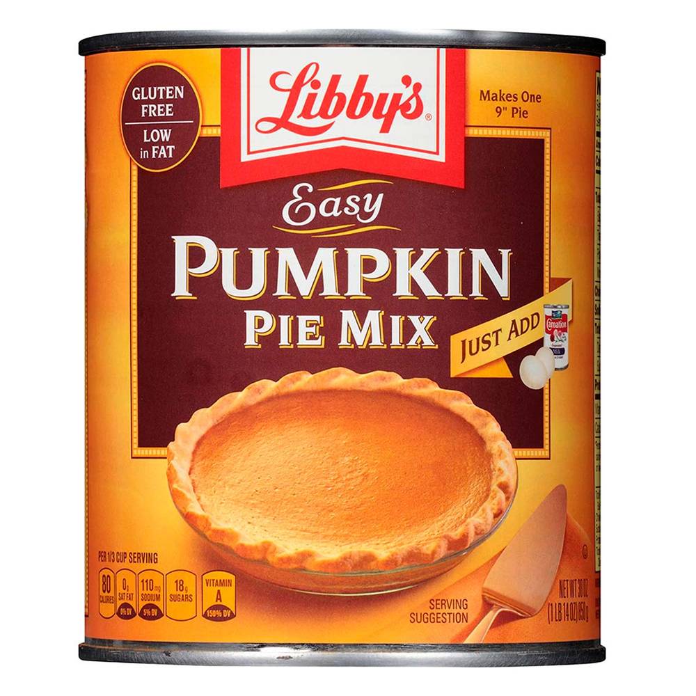 Libby's relleno para tarta de calabaza (lata 850 g)