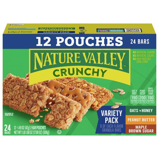 Nature Valley Variety pack Crunchy Granola Bar ( 24 ct )