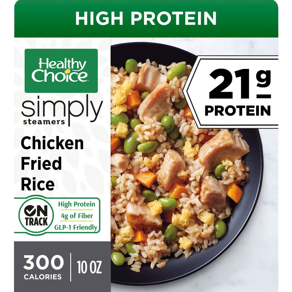 Healthy Choice Simply Steamers Fried Rice, Chicken (10 oz)