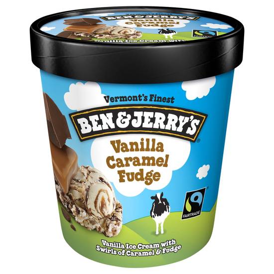 Ben & Jerry's Vanilla Caramel Fudge Ice Cream
