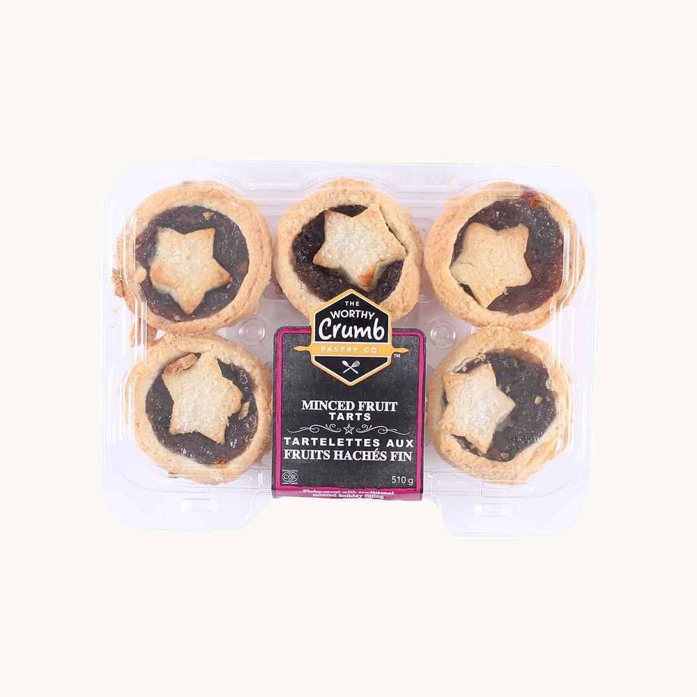 Two-Bite the Worthy Crumb Minced Fruit Tarts (510g)