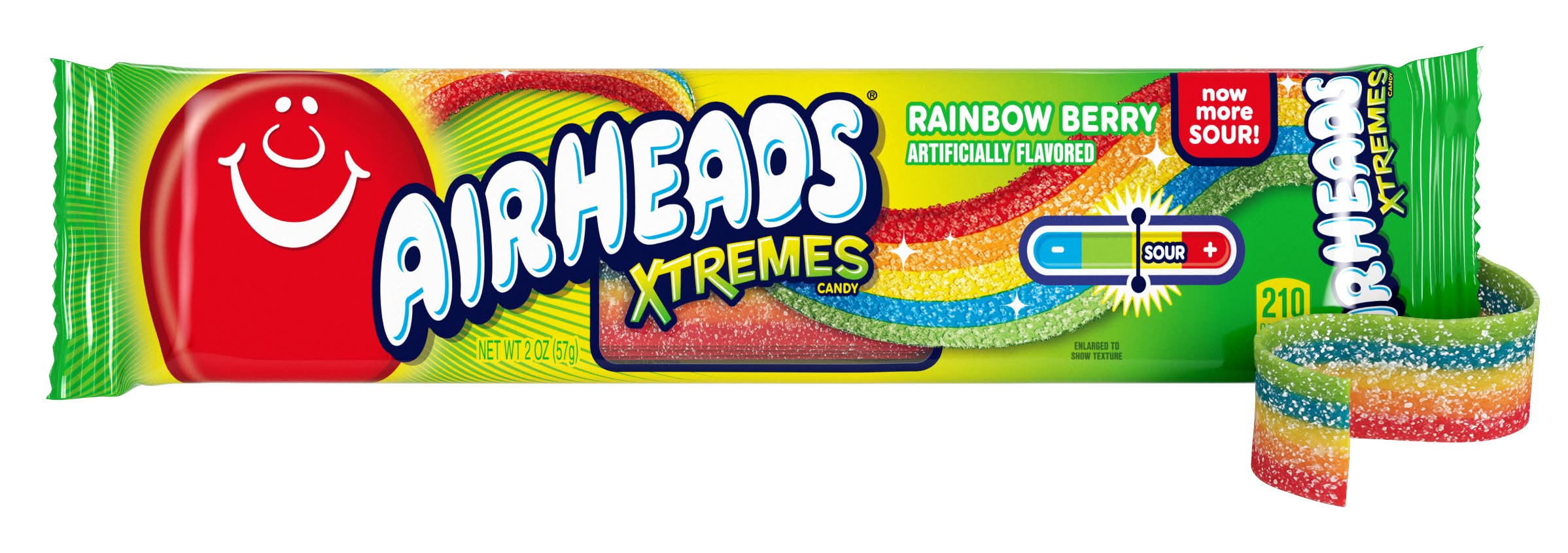 Airheads Xtremes Sour Candy, Rainbow Berry (2 oz)