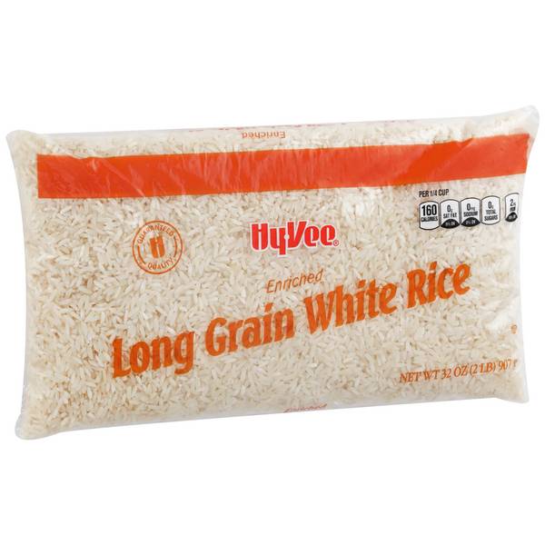 Hy-Vee Enriched Long Grain White Rice (32 oz)